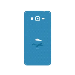 MAHOOT Minimal Paper Airplane Cover Sticker for Samsung Galaxy Grand Prime