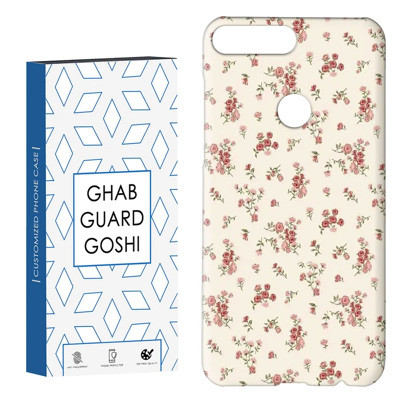 کاور قاب گارد گوشی طرح گل کد Dimo-822 مناسب برای گوشی موبایل هوآوی Y7 2018 / Y7 Prime 2018 /  آنر 7C