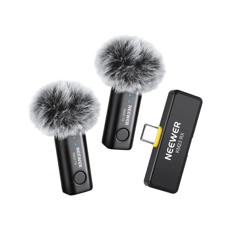 میکروفن یقه ای نیویر مدل Wireless Lavalier KM23