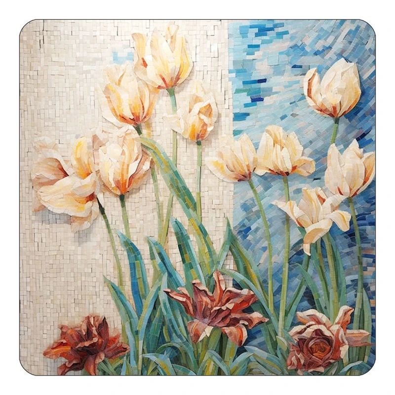 مگنت کاکتی طرح نقاشی رنگ روغن مدل mp71683