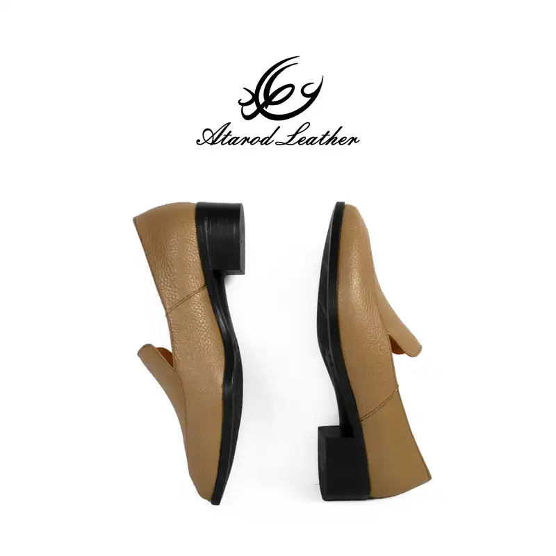 کفش زنانه چرم عطارد مدل چرم طبیعی کد SH165