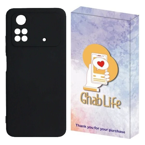 کاور قاب لایف مدل سیلیکونی مناسب برای گوشی موبایل شیائومی Poco M4 Pro