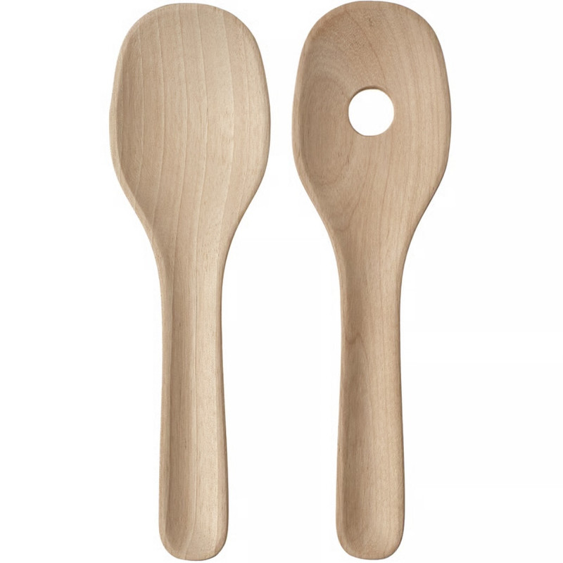 قاشق سرو سالاد ایکیا مدل skallknekt مجموعه دو عددی