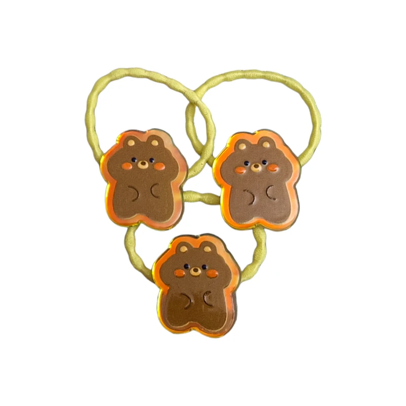 کش مو زنانه مدل خرس بسته 3 عددی