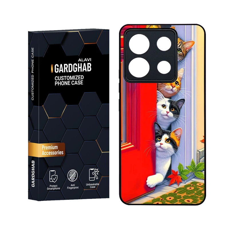 کاور گارد قاب علوی مدل  دور ژله ای مناسب برای گوشی موبایل شیائومی  Poco X6