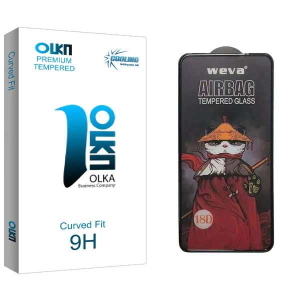 محافظ صفحه نمایش کولینگ مدل Olka Air Bag مناسب برای گوشی موبایل شیائومی Redmi Note 11S 5G