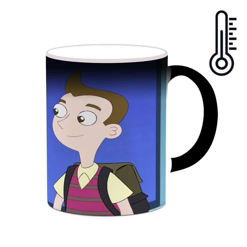 ماگ حرارتی کاکتی مدل کارتون Milo Murphy Law کد mgh22802