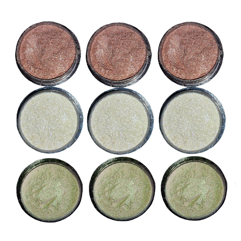 پودر کروم ناخن مدل 231.289.405 بسته 9 عددی