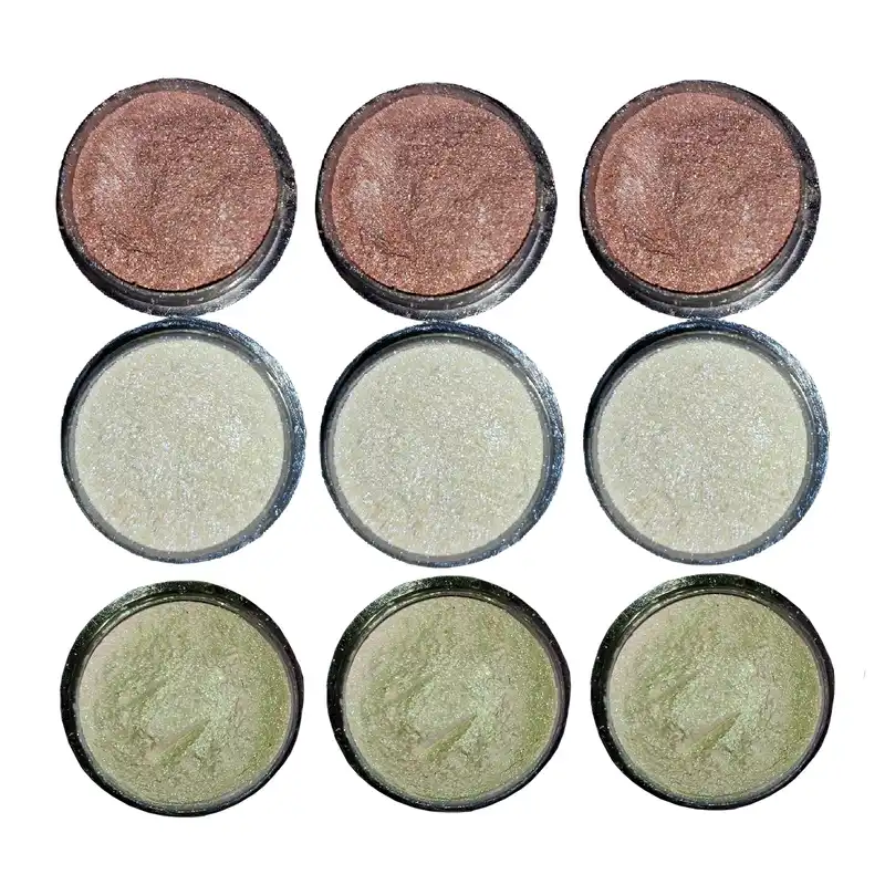 پودر کروم ناخن مدل 231.289.405 بسته 9 عددی