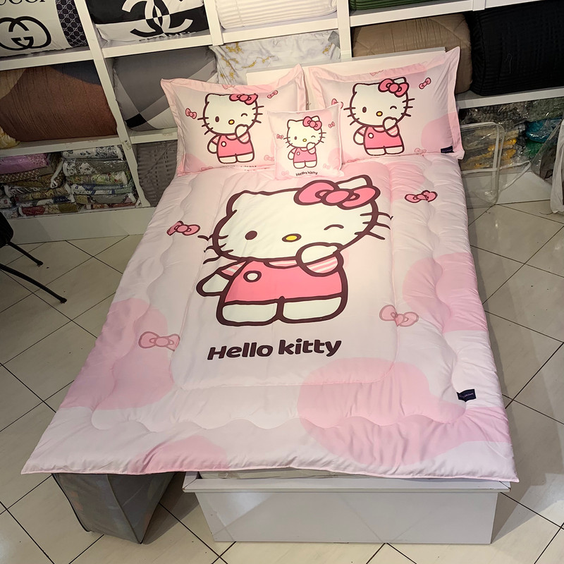 سرویس خواب تک نفره 5 تکه مدل کیتی kity کد sanrio 6