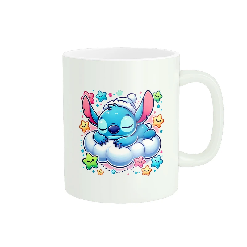 ماگ پادآفرین مدل کارتون استیچ و لیلو Stitch کد PM3909