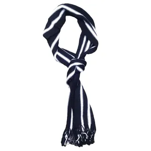 شال گردن بافتنی مدل راه راه کد 02
