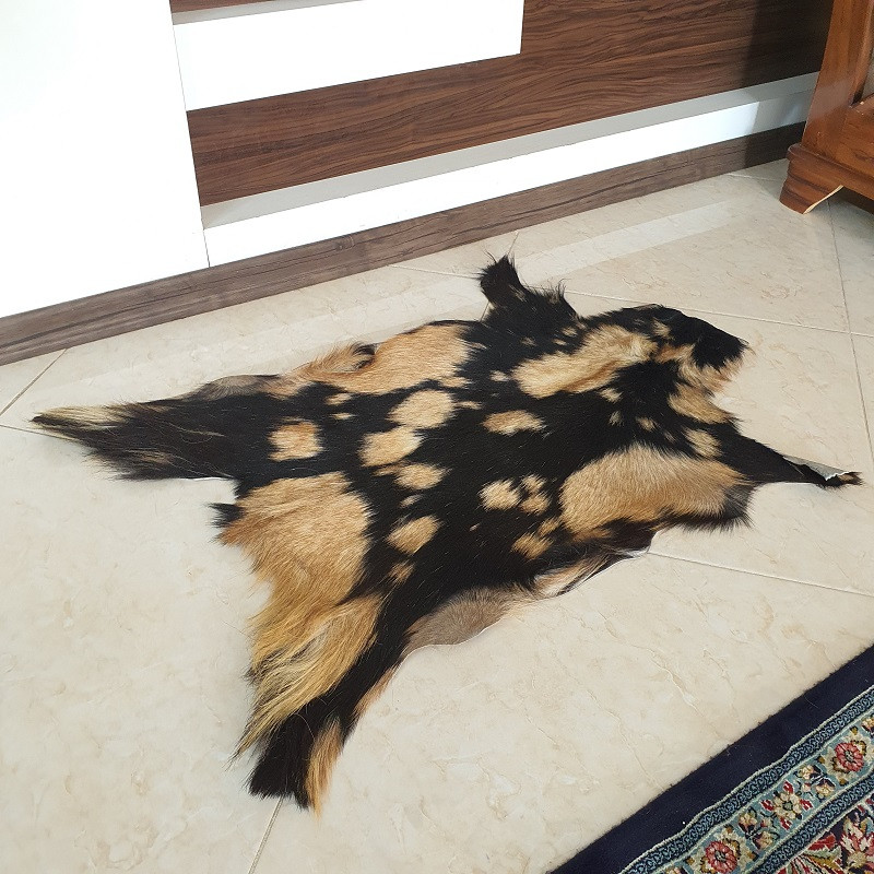 فرش پوست مدل طبیعی Nixo 8116