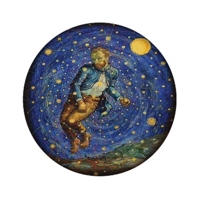 استیکر تزئینی موبایل مدل ون گوگ کد 3728