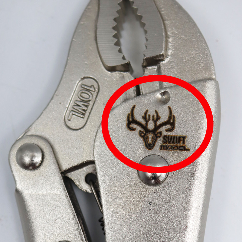 انبر قفلی مدل سویفت کد YP-USA-PET-22CM سایز 10 اینچ