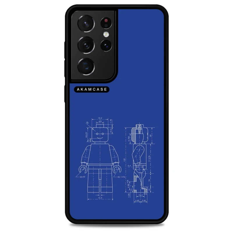 کاور آکام مدل AMC-WSGS21U-LEGO-32 مناسب برای گوشی موبایل سامسونگ Galaxy S21 Ultra