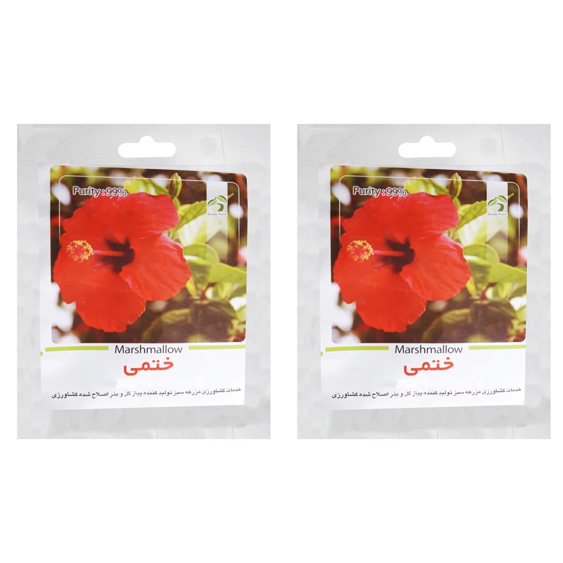 بذر گل ختمی گرین فارم کد 004 بسته 2 عددی
