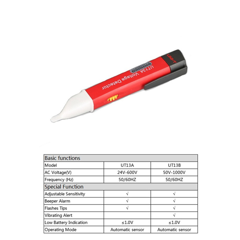 ردیاب ولتاژ برق یونی-تی مدل UT13B
