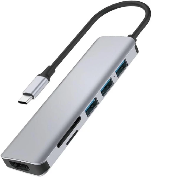 هاب 7 پورت USB-C ویوو مدل ALPHA 7 in 1 A731HC