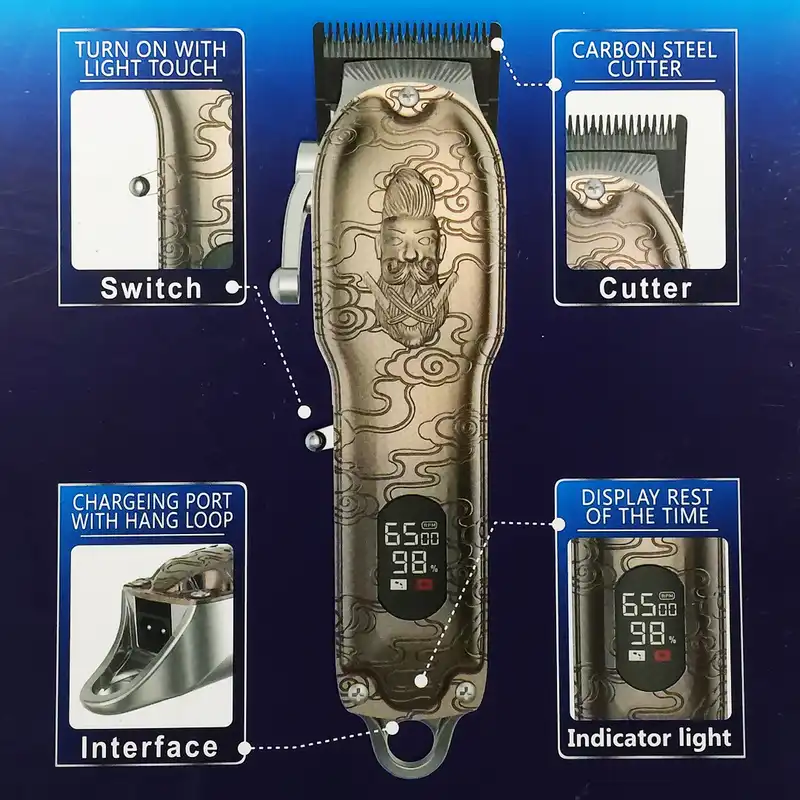 ماشین اصلاح موی سر و صورت کیمی مدل KM - 3705