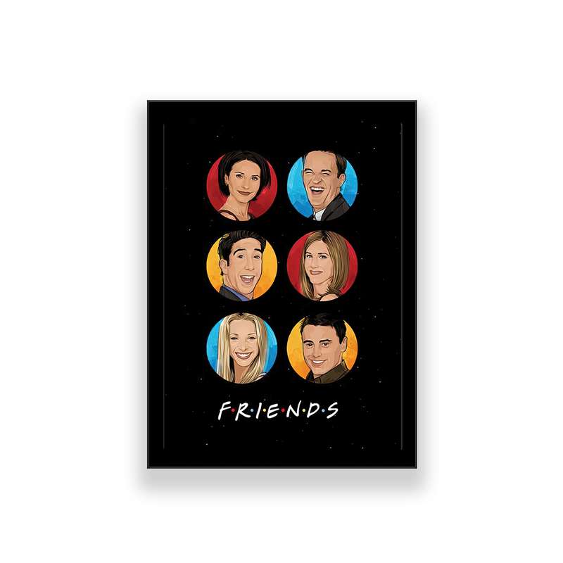 تابلو طرح سریال فرندز تابلو طرح سریال فرندز