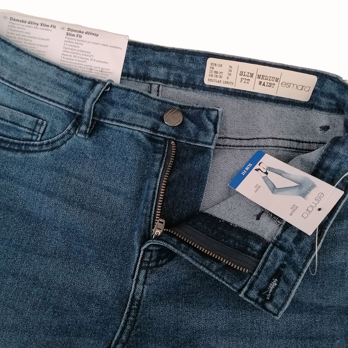 شلوار جین زنانه اسمارا مدل 9537660 -  - 11