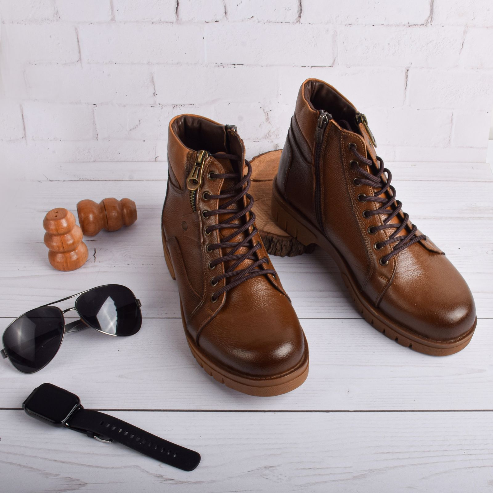 نیم بوت مردانه مدل بلنزا کد BR.1224 -  - 2