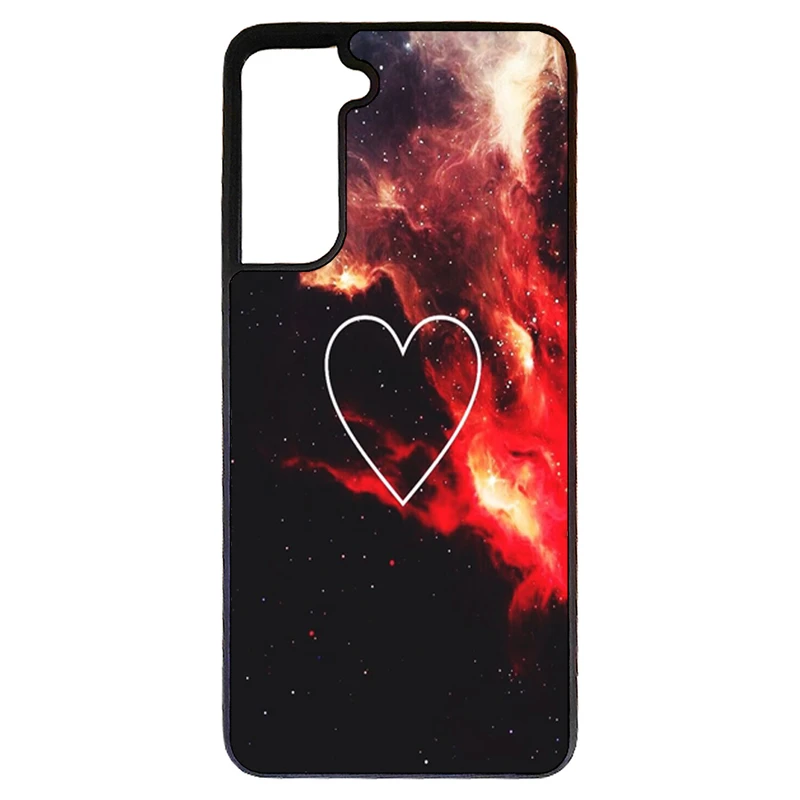 کاور گالری وبفر طرح قلب مناسب برای گوشی موبایل سامسونگ galaxy s22 plus