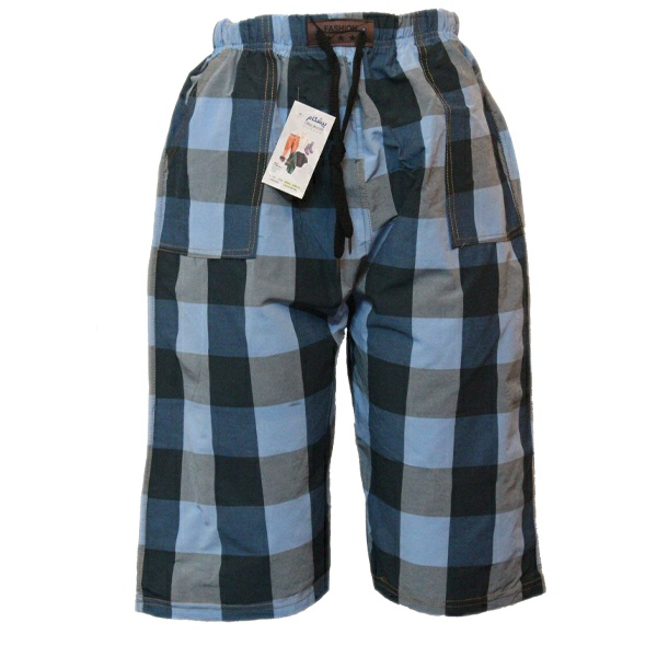 شلوارک مردانه پیشگام مدل چهارخانه کد HN2FX-TOSA