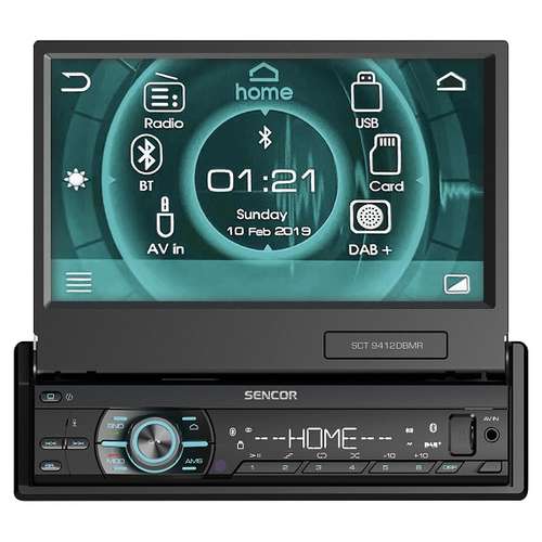 پخش کننده صوت و تصویری خودرو سنکور  مدل SCT 9412DBMR