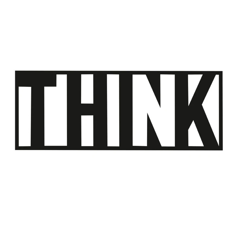 استیکر مدل think