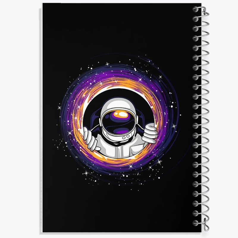 دفتر مشق 50 برگ خندالو طرح فضانورد کد N3852