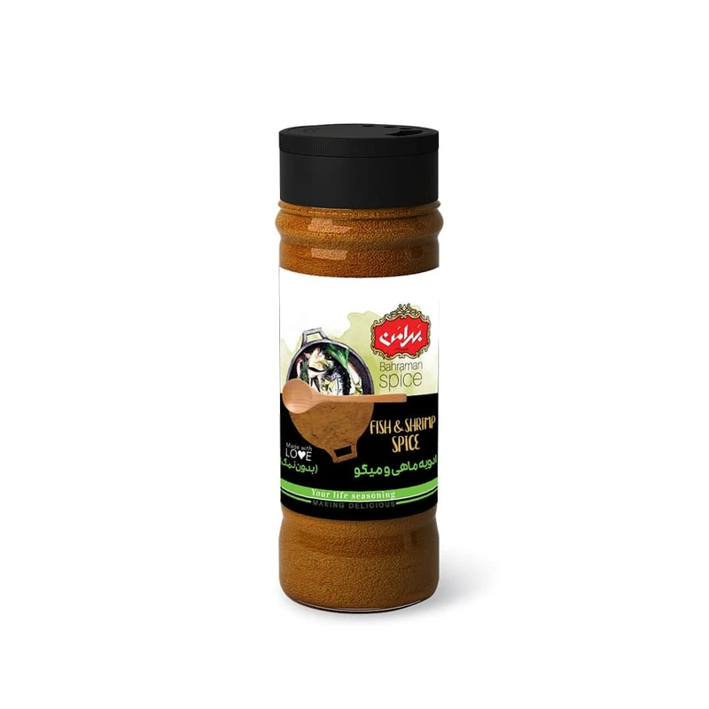ادویه ماهی و میگو بهرامن- 75 گرم