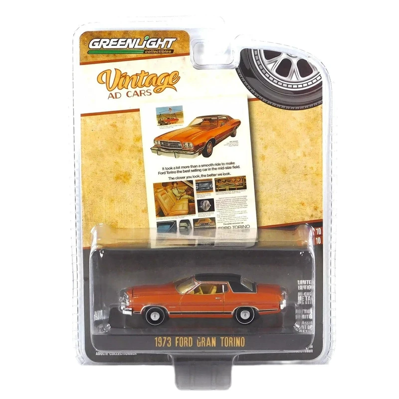 ماکت ماشین گرین لایت مدل Ford Gran Torino 1973