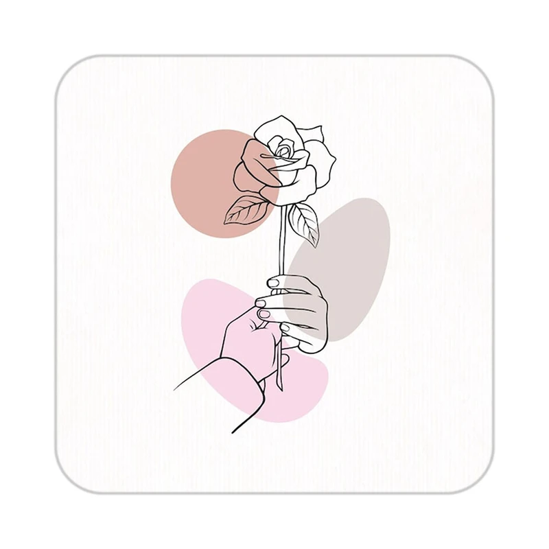 زیر لیوانی کاکتی طرح عاشقانه مدل mp37161