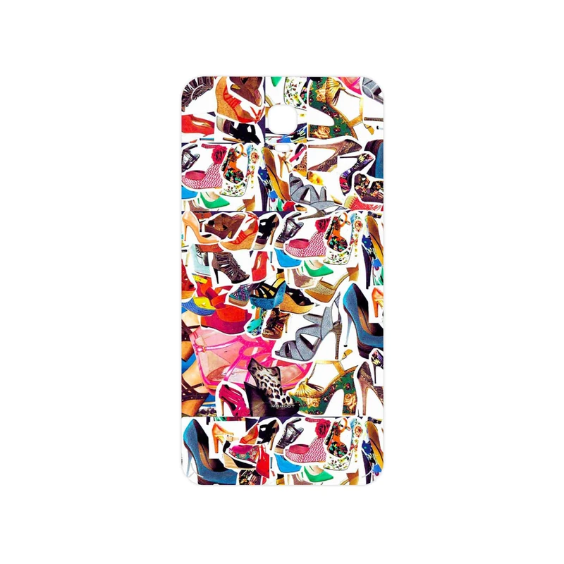 برچسب پوششی ماهوت مدل Collage of High heel Shoes مناسب برای گوشی موبایل جی ال ایکس Aria 1
