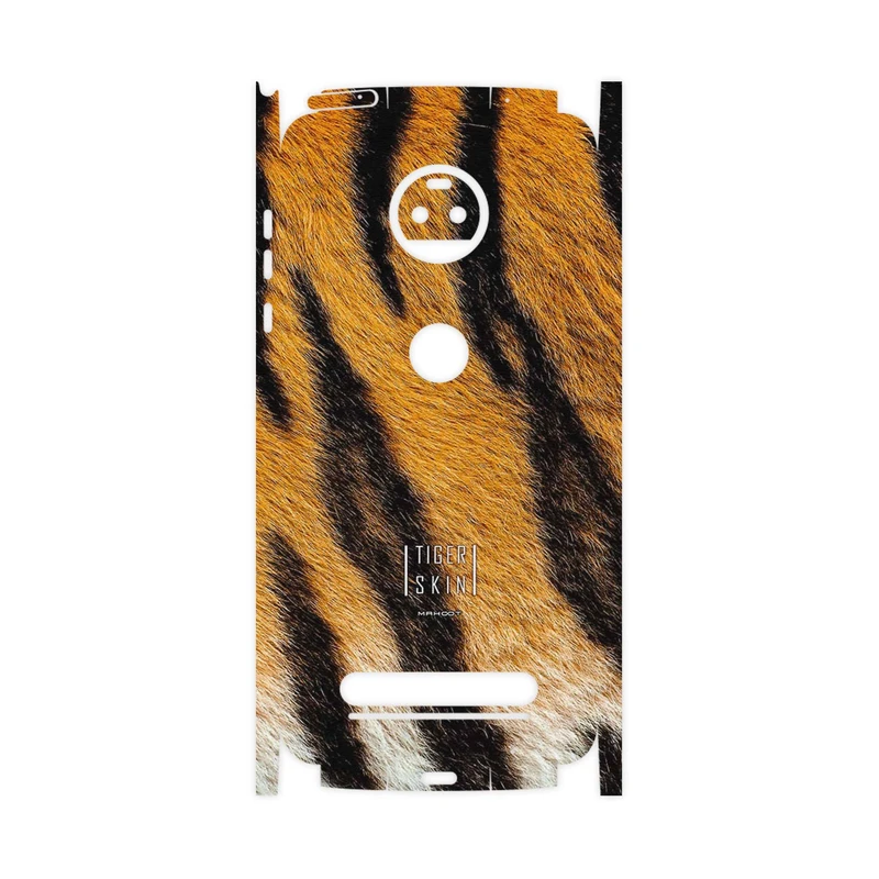 برچسب پوششی ماهوت مدل Tiger Skin-FullSkin مناسب برای گوشی موبایل موتورولا Moto Z2 Force