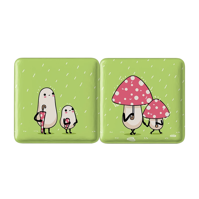 مگنت خندالو مدل قارچ های بامزه کد A134 مجموعه 2 عددی