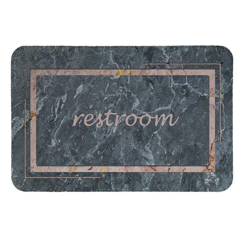 پادری  طرح Restroom کد 8750 سایز 80× 50 سانتی متر