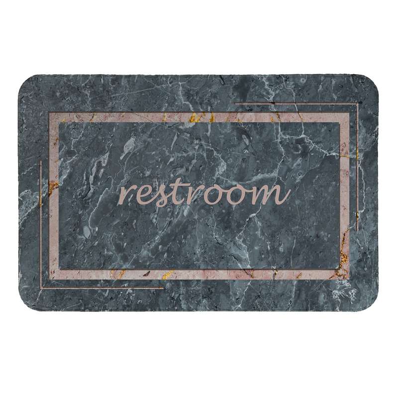  پادری  طرح Restroom کد 8750 سایز 50 × 70 سانتی متر