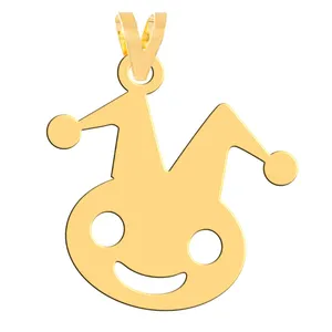 آویز گردنبند طلا 18 عیار زنانه فرشته مدل دلقک   WNL-000480