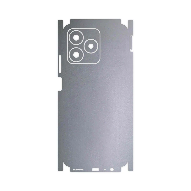 برچسب پوششی ماهوت مدل Matte-Silver-FullSkin مناسب برای گوشی موبایل ریلمی C53