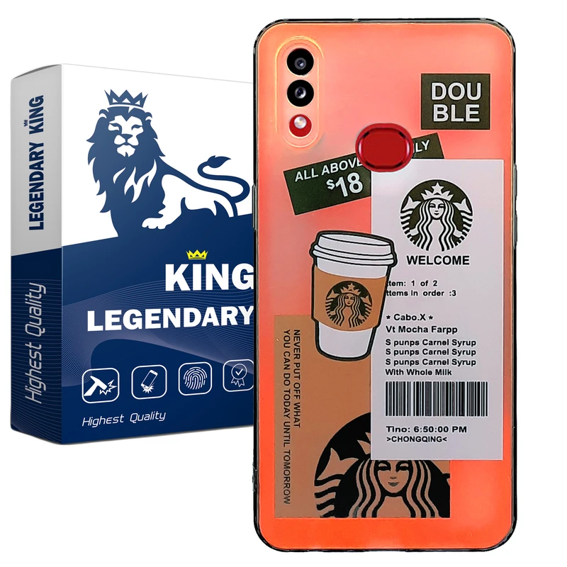  کاور لاین کینگ مدل هولوگرامی ss مناسب برای گوشی موبایل سامسونگ Galaxy A10s