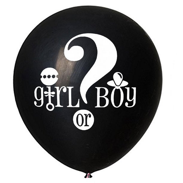 بادکنک مدل تعیین جنسیت طرح GIRLorBOY