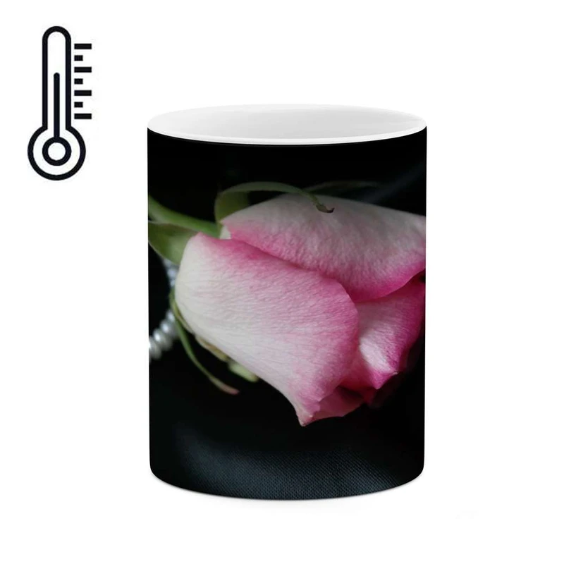 ماگ حرارتی کاکتی مدل گل رز کد mgh18059