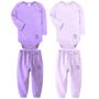 ست بادی و شلوار نوزادی نیل کوک مدل Lilac Set مجموعه 2 عددی