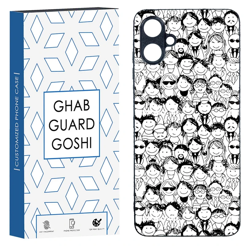 کاور قاب گارد گوشی طرح آدمک کد TPU-076 مناسب برای گوشی موبایل سامسونگ  Galaxy A06