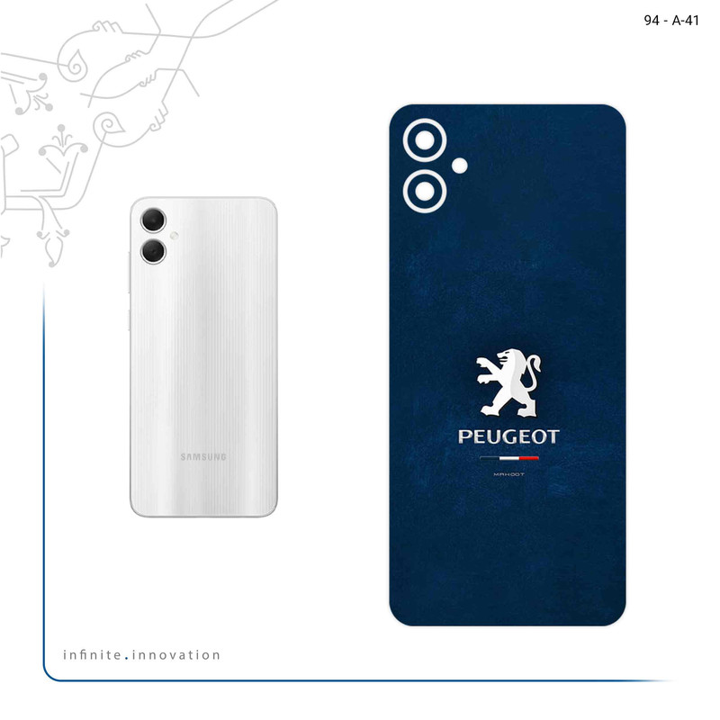 برچسب پوششی ماهوت مدل Peugeot_Logo مناسب برای گوشی موبایل سامسونگ Galaxy A05