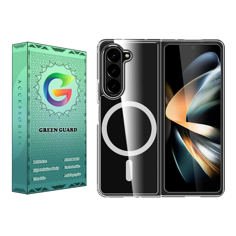 کاور گرین گارد مدل CR_Magsafe کد Clear 47 مناسب برای گوشی موبایل سامسونگ Galaxy Z  Fold 6