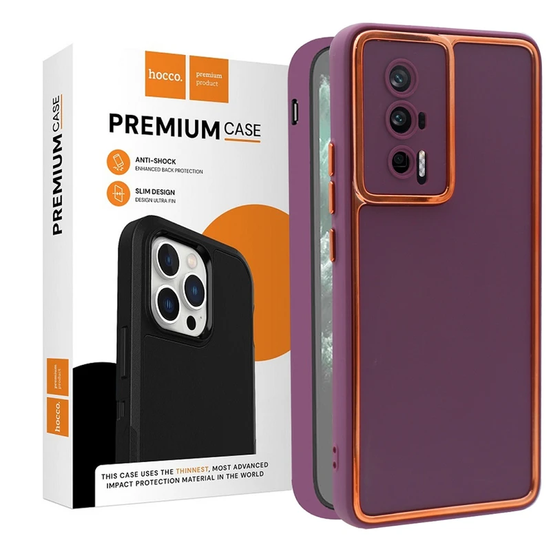 کاور هوکو مدل LuxuryFrame مناسب برای گوشی موبایل شیائومی Poco F5 Pro